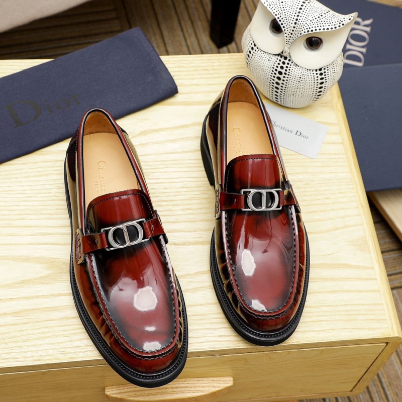 ch**an D*or leather shoes